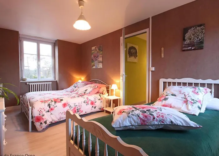 Grande Maison Familiale Avec Jardin Et Animaux Acceptes Pres De La Voie Verte - Fr-1-497-132 בית נופש Dompierre (Orne)