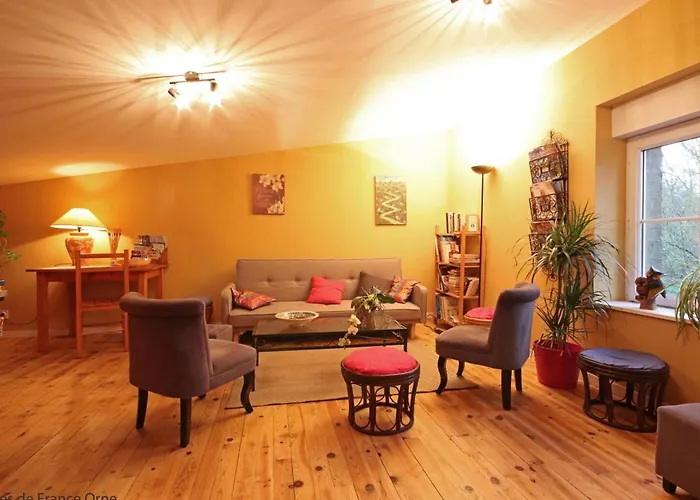 Grande Maison Familiale Avec Jardin Et Animaux Acceptes Pres De La Voie Verte - Fr-1-497-132 בית נופש Dompierre (Orne)